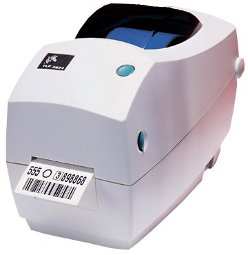 Zebra TLP 2824 Plus label etiketten Zebra TLP 2824 Plus label etiketten