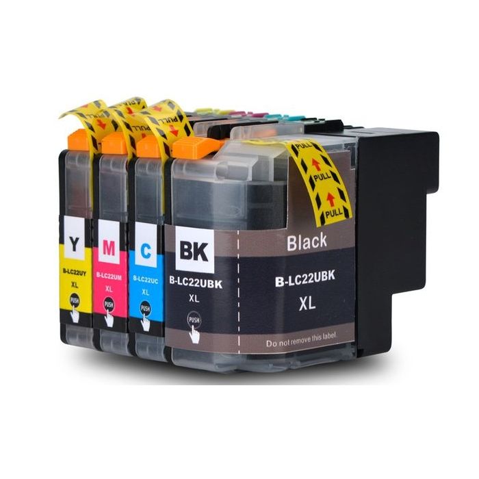 Brother LC-22E inktcartridges Multipack (4-stuks) - Huismerk main product photo