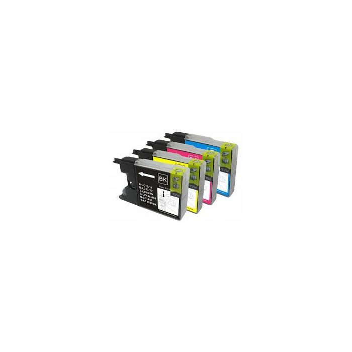 Brother LC-1240 Multipack inktcartridges (set 4x) - Huismerk main product photo
