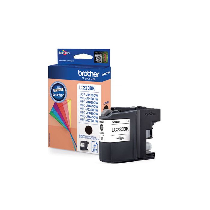 Brother LC-223BK inkt cartridge Zwart (11,8 ML) - Origineel main product photo