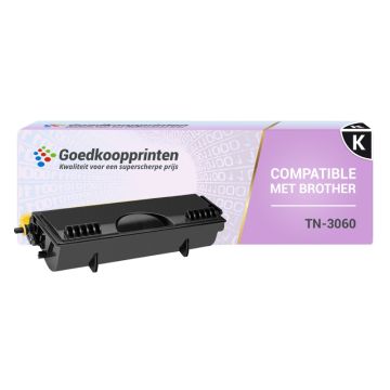 Brother TN-3060 toner cartridge Zwart (6.000 afdrukken) - Huismerk