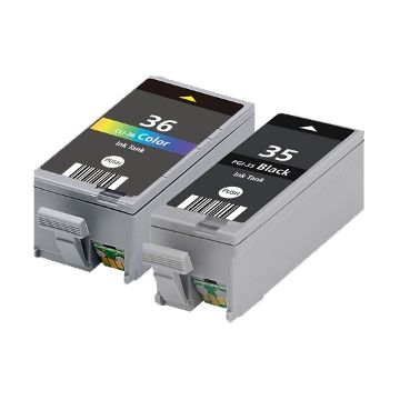 Canon PGI35 inkt cartridge / Canon CLI36 inkt cartridge Multipack - Huismerk set