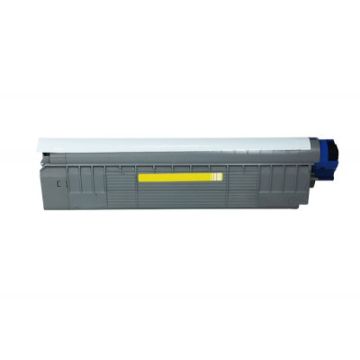 OKI 44059105 toner cartridge Geel - Huismerk (8.000 afdrukken)